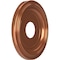 Ekena Millwork Traditional PVC Medallion (Canopies up to 7 1/2"), 13"OD x 3 1/2"ID x 1 1/4"P, Bright Coat Copper CMP13TRBCO - alternate 2